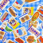 パン フレークシール  （青）