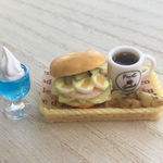 ベーグルサンドCセット♡ミニチュアフード♡