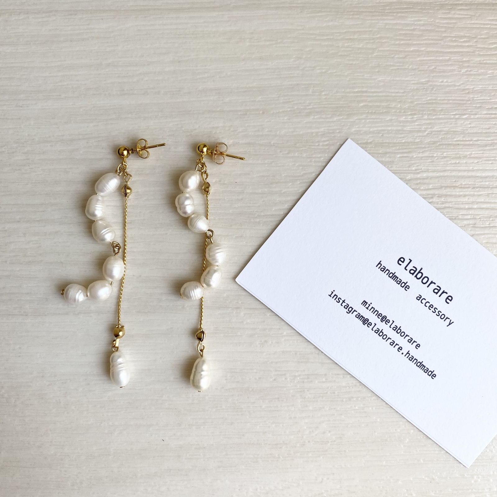 つまみ細工pierce / earring - ELABORARE