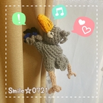 ハシビロコウさん♡あみぐるみピンチ