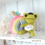 芸術家のカエルくん🐸