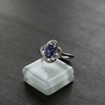 アイオライト　ウィンドミルCZリング　SILVER925