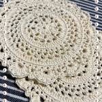 レース編み☆コースター《2枚セット》