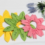 ★再再販★moriのお花スタイ【黄色のお花】