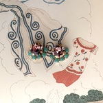 lollipop pink pierce / earring