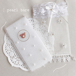 ⁞受注生産⁞くまさんとパールのスマホケース