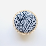 ちっちゃなフタ付きカゴさん  symphonyグレー