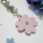 Flower key holder　A silver