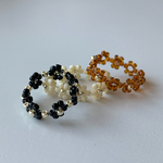 フラワービーズアクセサリー　