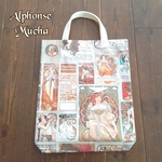 ミュシャ　アートオブポスター　シンプルトート　トートバッグ　エコバック　アルフォンス・ミュシャ　Alphonse Mucha