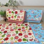 【オーダー予約品】n様専用＊横入れお弁当袋＆ランチマット２セット