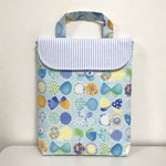 小学校iPadポーチ、iPad入れ、iPad袋、タブレットケース　　#1424