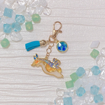 [蓄光]ぶるー＊南の海のぷにぷに ウミウシ キーホルダー＊