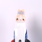 【春ウサギ2021】ブルーリボンウサギ 3色ペン0.7mm（ブルー軸）