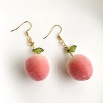 🍑かわいい桃のピアスorイヤリング🍑