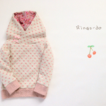 りぼんのモイフーディー❁苺みるく❁ 100size