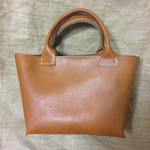 シンプルレザートートバック