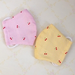 【2枚セット送料無料】幼児用マスク SSサイズ(3歳〜5歳用) 女の子向け 【さくらんぼ2色セット】