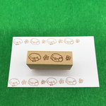 【はんこ】トイプードル マスキングテープ風スタンプ