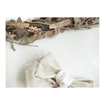 ⌣ 異素材生地でつくった幅広ヘアバンド