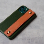 イタリアレザーブッテーロのワイドベルトスマホケース　iPhone全機種対応　＋1000円でAndroidケースも作れます