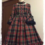 タータンチェックドレスセット