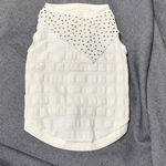 【犬服】ドットスカーフのタンクトップ