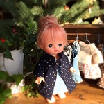 メルちゃん キリッとスタンドカラーのアウター