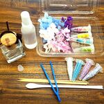 【キット】ハーバリウム体験キット　四角瓶【お試し】