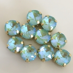 AA級・8mmスパークル・アクアマリン10こ入り