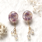 *̣̩⋆̩*花びらいっぱい2wayピアス*̣̩⋆̩*