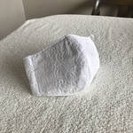 コットン刺繍レース生地の立体マスク12