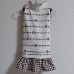 犬服 スカート付きタンクトップ