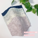 お花いっぱい❁マーガレットレースマスクカバー＊選べる裏地＊春夏マスクカバー＊marguerite