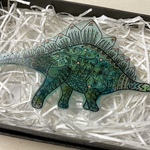 ステゴザウルス earthブローチ
