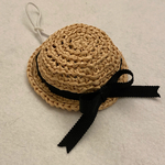 ペット用麦わら帽子