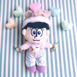【ぬい】【受注】パステルボーダーサロペットオーバーオール　