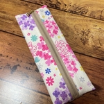 バンド付きペンケース＊あじさい