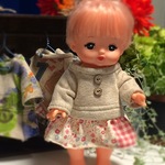 メルちゃん くつろぎファッション トレーナーワンピ
