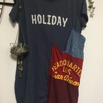 パッチワークワンピース L LL XL