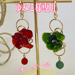 お花のマスクチャーム・ピアス
