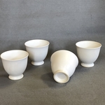 【SALE】白マット ミルクカップ(二個セット)