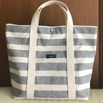 大きめトートバッグ(杢グレー)