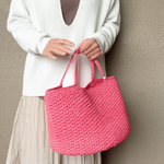 キラキラマルシェバッグ『Ｃｏｏｌ』桜ピンク　＝受注製作商品＝