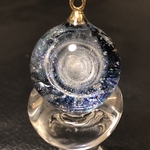ギラギラ宇宙☆キーホルダー☆ネックレス