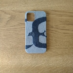 *受注製作*ミナペルホネン*go！*グレー*mina perhonen*iPhoneケース*iPhoneカバー*スマホケース*スマホカバー