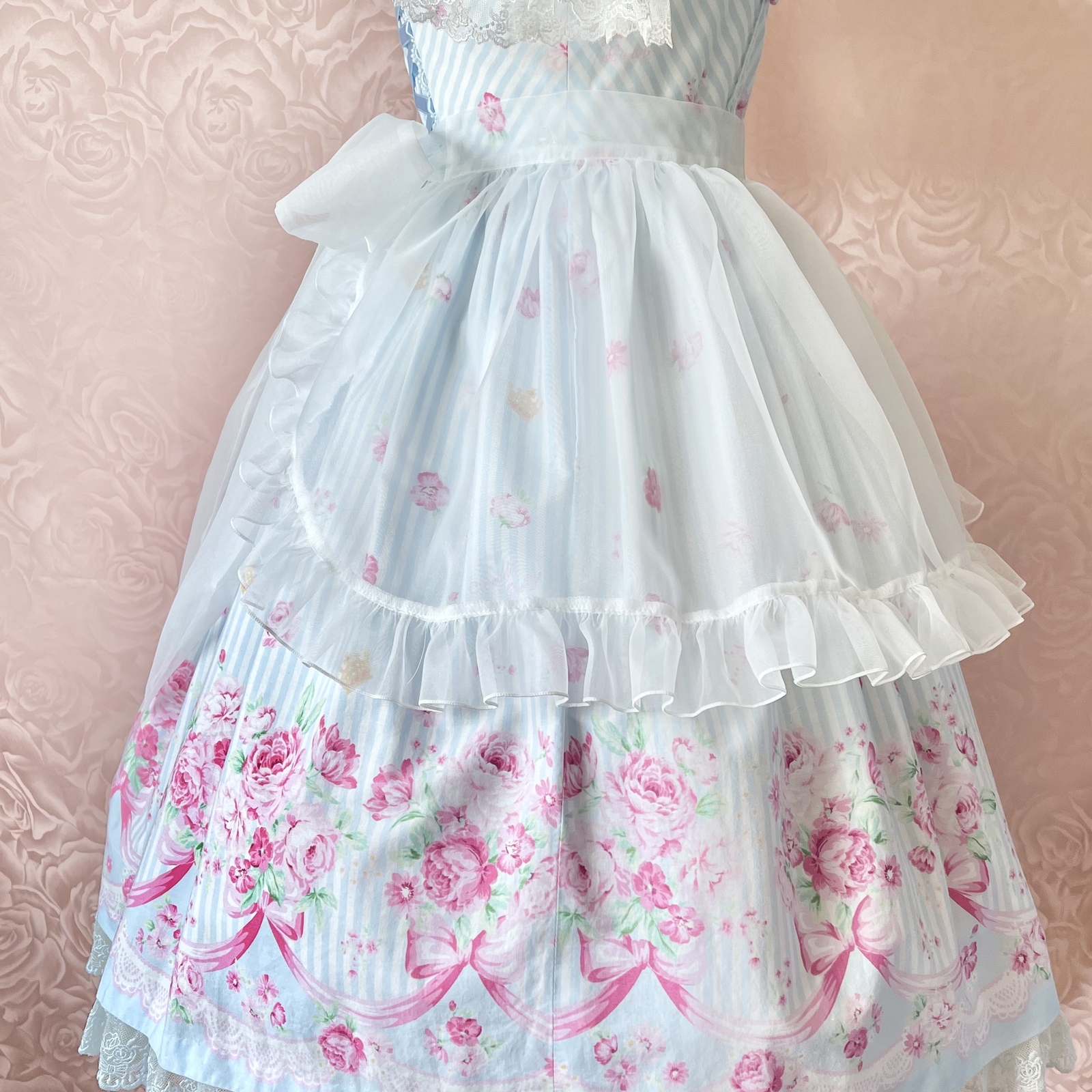 Angelic Pretty オーガンジーフリルエプロン Angelic Pretty オーガンジーフリルエプロン