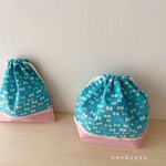 巾着袋セット＊ リボン　レース　ピンク