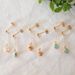 ゆらゆらVintage Swarovski ピアス
