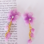 [再販]桜🌸のはなびら舞い散るピアス　イヤリング　マスクチャーム